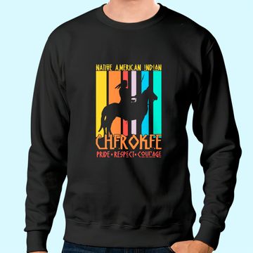 Discover Native American Indian Vintage Sweatshirt