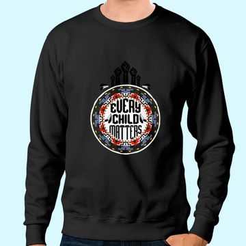 Discover Every Child Matters Indigenous People Orange Day Sweatshirt