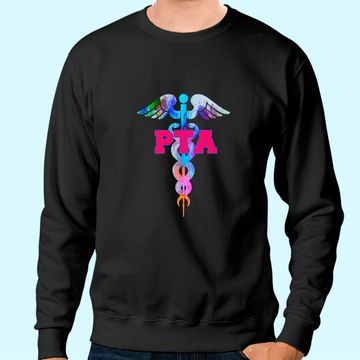 Discover PTA Physical Therapist Assistant Caduceus Sweatshirt