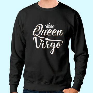 Discover Birthday Queen Virgo Zodiac Sweatshirt