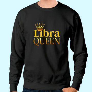 Discover Womens Libra Queen Sweatshirt