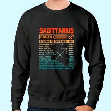 Discover Birthday Sagittarius Facts Sweatshirt