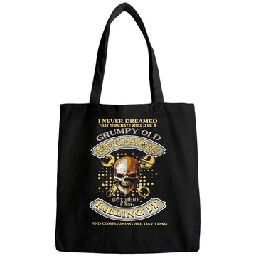 Discover I Am A Grumpy Old Mechanic Tote Bag