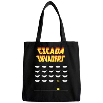 Discover Men's Tote Bag Cicada Invaders
