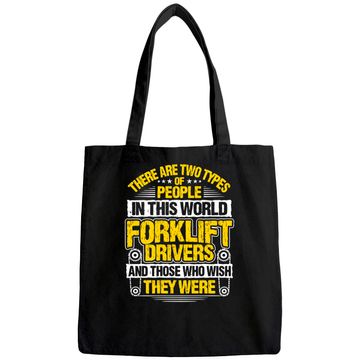 Discover Forklift Operator Two Types Forklift Driver Tote Bag