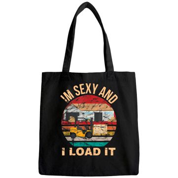 Discover Im Sexy And I Load It Forklift Tote Bag - Forklift Operator Tote Bag