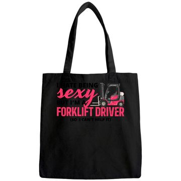 Discover Forklift Driver Apparel Forklift Operator Funny Gift Tote Bag