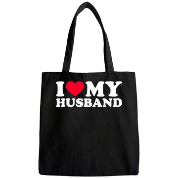 Discover I love my husband Tote Bag