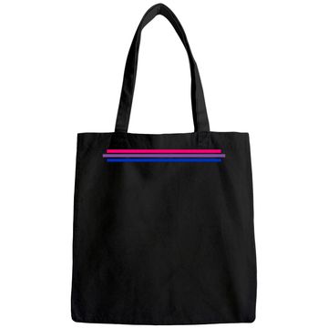 Discover Bisexuality Flag Tote Bag LGBT Bi Pride Tote Bag