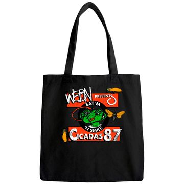 Discover Webn Cicadas Unisex Tote Bag Cicada 87