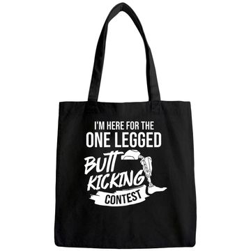 Discover Leg Prosthetic Gift Leg Amputation Amputee Tote Bag