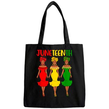 Discover Juneteenth Melanin Black Women Tote Bag