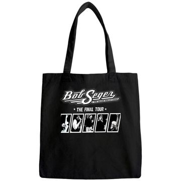 Discover Love Bob Art Seger Retro Rock And Roll Legends 1970s Tote Bag