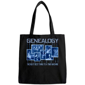 Discover Genealogy Time Machine Tote Bag