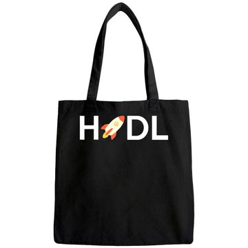 Discover Funny HODL Bitcoin Dogecoin Shiba Inu Cryptocurrency Tote Bag Tote Bag