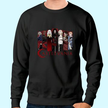 Discover Castlevania Character Panels Sweatshirt