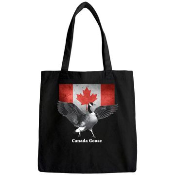 Discover Proud Canadian Flag Canada Goose Tote Bag