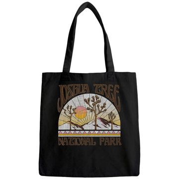 Discover Vintage Joshua Tree National Park Retro Outdoor Camping Hike Tote Bag