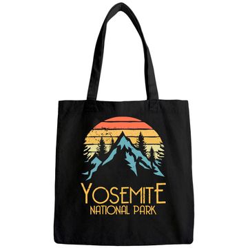 Discover Vintage Yosemite National Park California Tote Bag