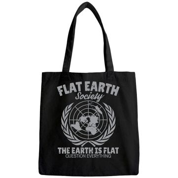 Discover Flat Earth Society Tote Bag