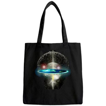 Discover Flat Earth Tote Bag