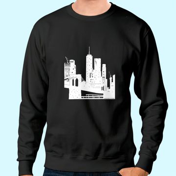 Discover NYC Skyline  One World Trade Center Sweatshirt