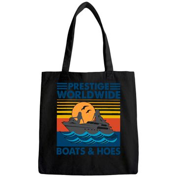 Discover Prestige Worldwide Boats And Hoes Vintage Tote Bag