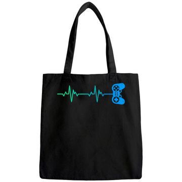 Discover Gamer Heartbeat / Cool Video Game Controller for Nerdy Gamer Tote Bag