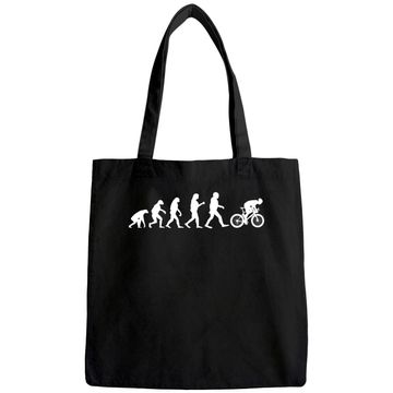 Discover Evolution Cycling Bicycle Road Bike Tote Bag