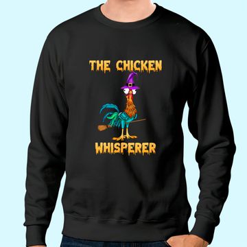 Discover The Chicken Whisperer Hei Halloween Sweatshirt
