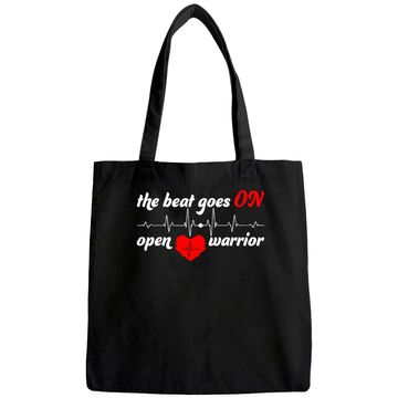 Discover Post Heart Surgery Bypass Recovery Tote Bag Open Heart Warrior