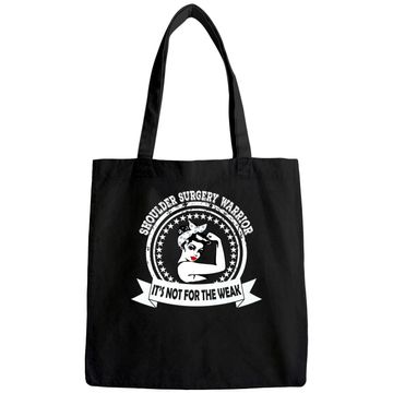 Discover Shoulder Surgery Warrior gift for strong men and women Tote Bag