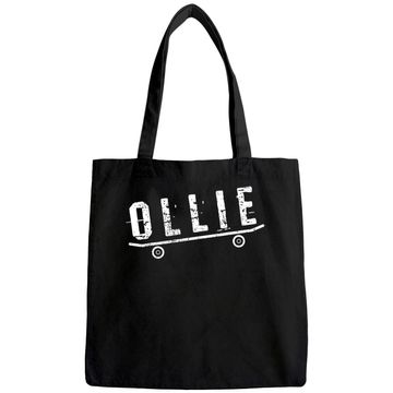 Discover Skateboarder Ollie Skateboard Tote Bag