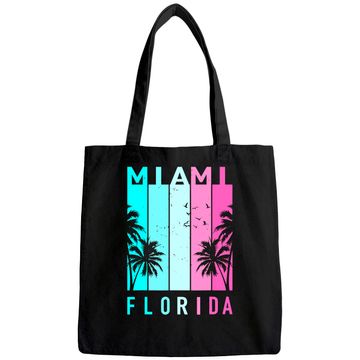 Discover Men's Tote Bag Retro Miami Florida Beach