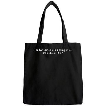 Discover Her loneliness is killing me&hellip; #freebritney Tote Bag
