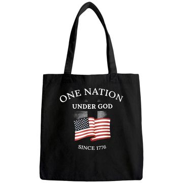 Discover One Nation Under God Since 1776, Since 1776 Veteran Tote Bag Tote Bag