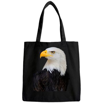 Discover Bald Eagle Tote Bag Bald Eagle Bird Face Tee