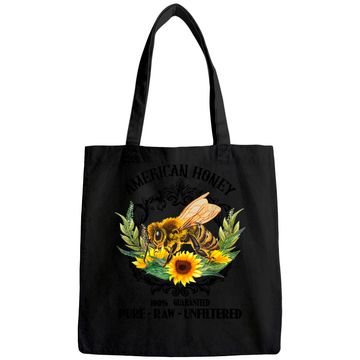 Discover American Honey Bee Funny Beekeeping Gift For Beekeeper Tote Bag