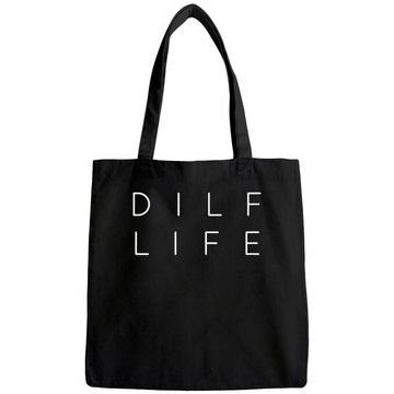 Discover DILF LIFE Dad Humor Jone Tote Bag