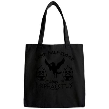 Discover Camp Half Blood Cabin 9 Hephaestus Tote Bag