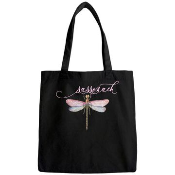 Discover Outlander Sassenach Dragonfly Tote Bag