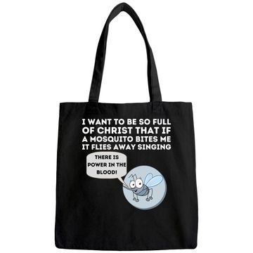 Discover Mosquito Joke Tote Bag