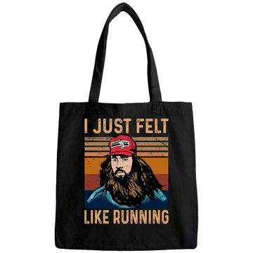 Discover Forrest Gump I Just Felt Like Running Unisex Tote Bag