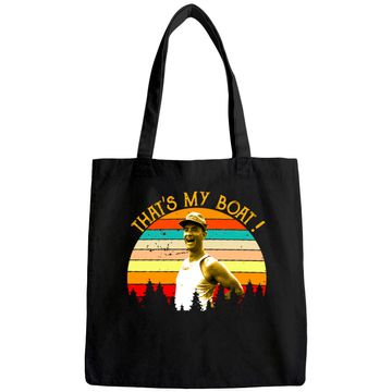Discover Nirvan Forrest Gump That's My Boat Unisex Tote Bag