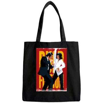 Discover Nirvan Pulp Fiction Dance Unisex Tote Bag
