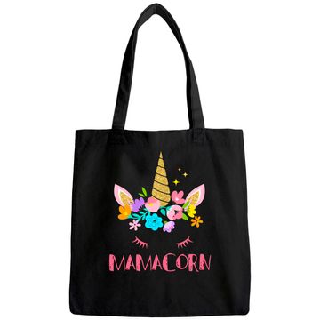Discover Womens Funny Mamacorn Unicorn Tote Bag