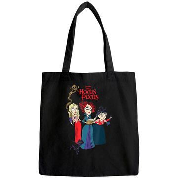 Discover Hocus Pocus Sanderson Sisters Witch Tote Bag