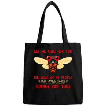 Discover Brood X Cicada Mandala Summer 2021 Tote Bag