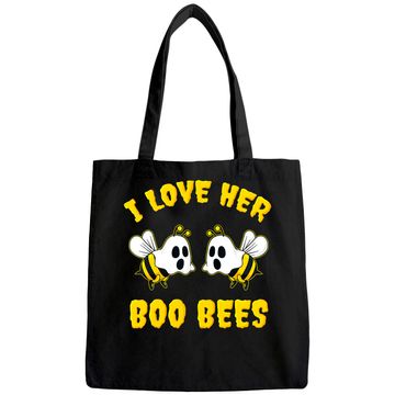 Discover I Love Her Boo Bees Tote Bag