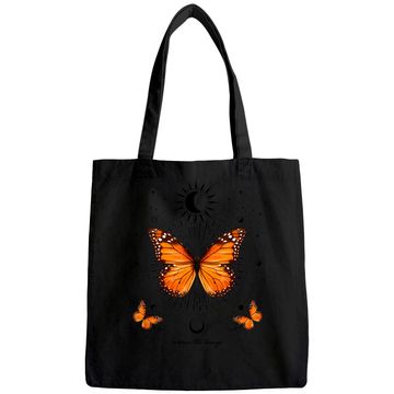 Discover Monarch Butterfly Celestial Butterfly Sun Moon Phase Gift Tote Bag